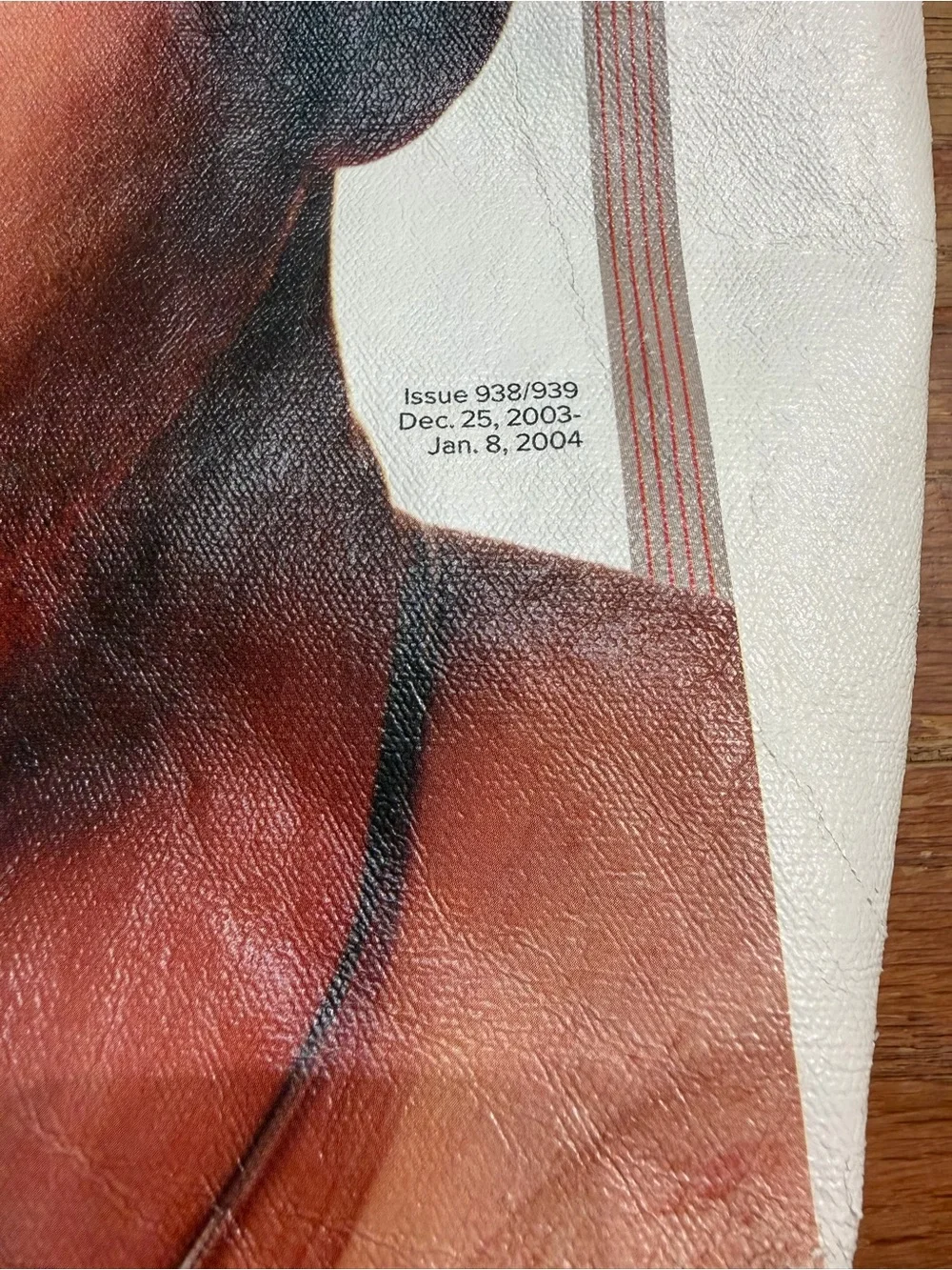 Y2K Rolling Stones Justin Timberlake 2003 Year Book Tote Bag